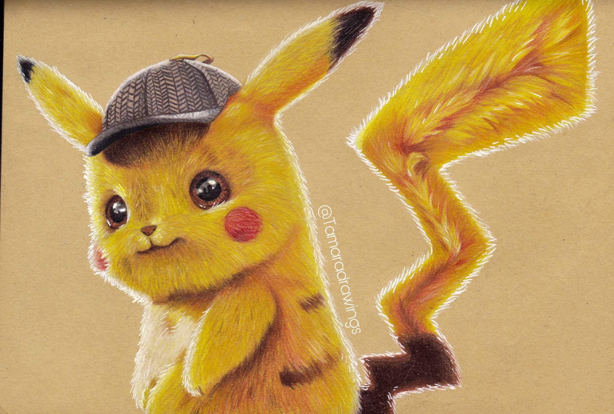 Realistic Detective Pikachu | Art Amino