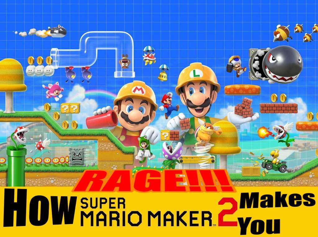 How Super Mario Maker 2 Makes You Rage Nintendo Amino