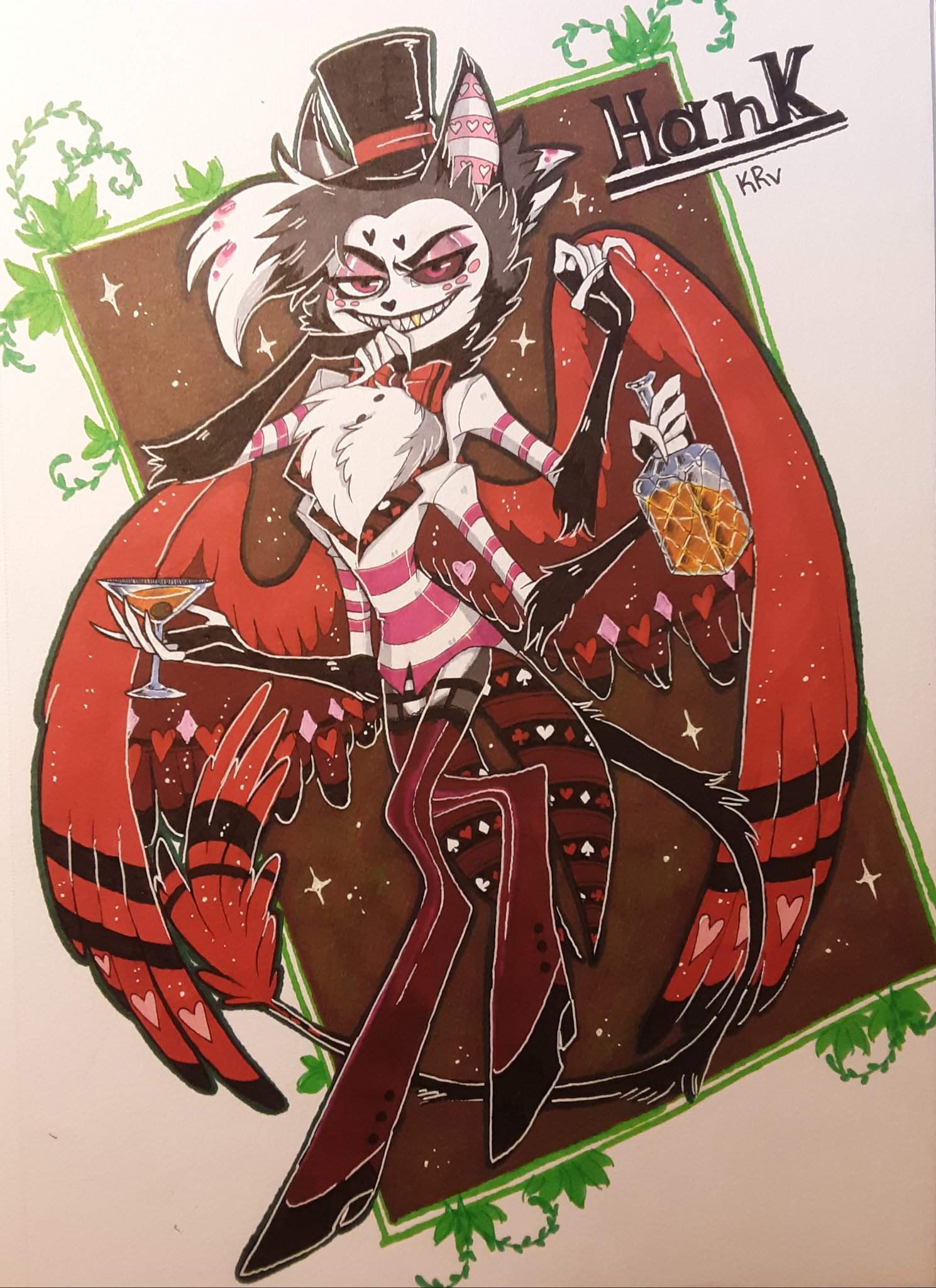 Husk And Angel Dust Fusion 000 Hazbin Hotel Official Amino