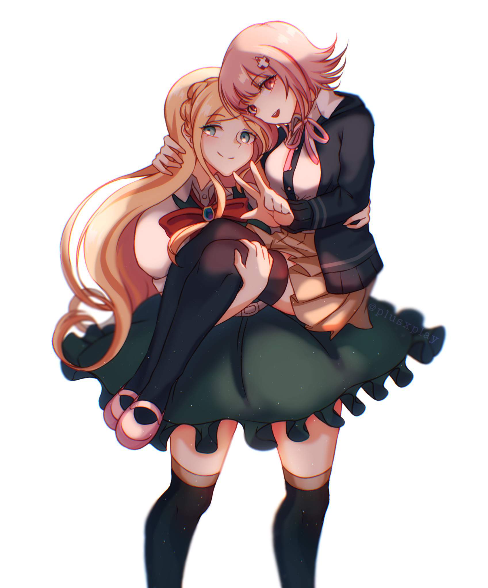 ✦—✦ Look at her, holding Chiaki up like a trophy UwU ✦—✦ ✦————— .