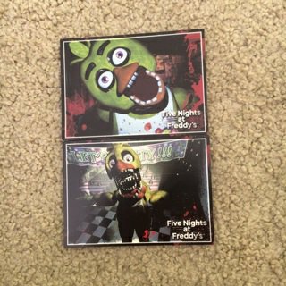 five nights at freddy's trading card