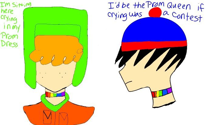 I M Sitting Here Crying In My Prom Dress South Park Amino