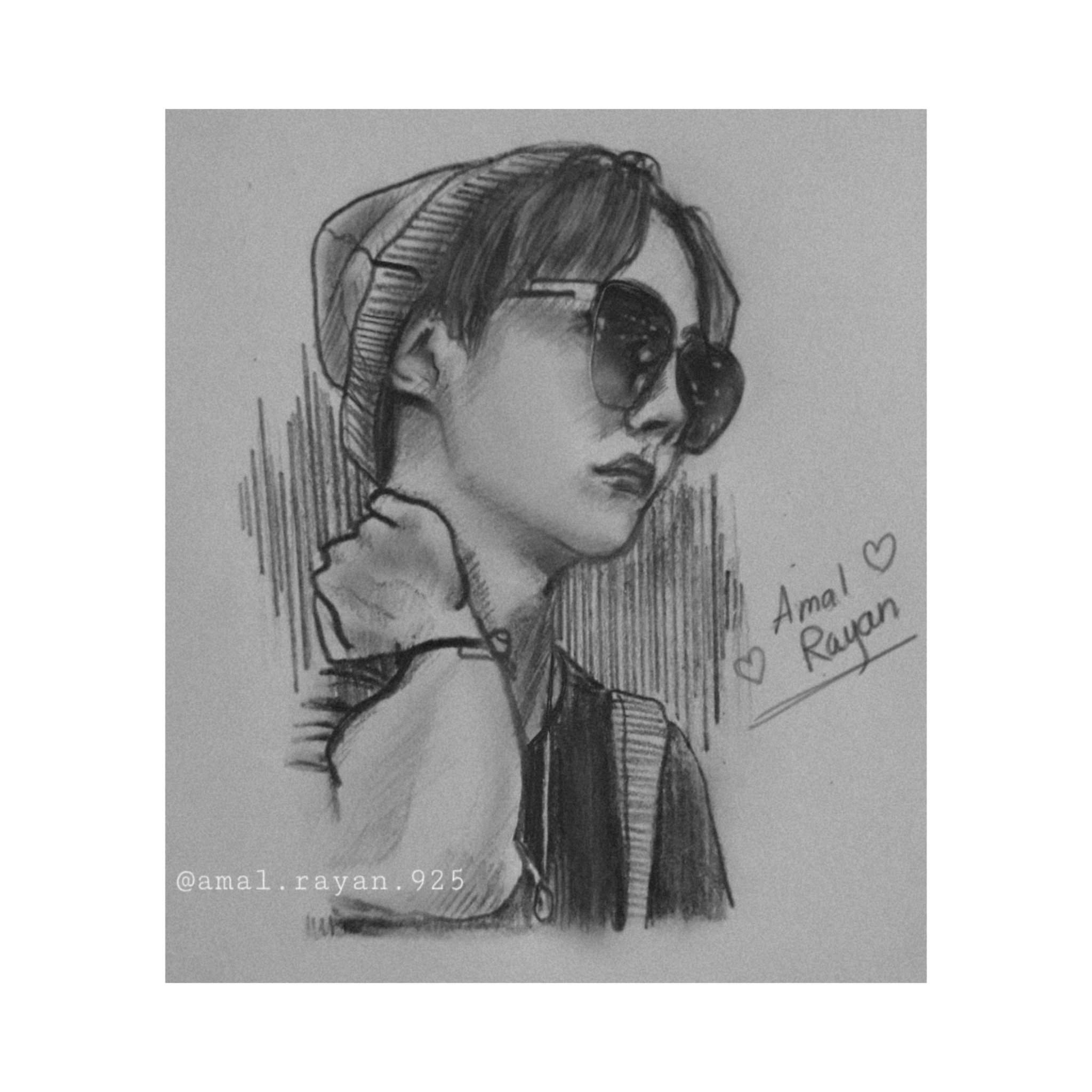 J-hope Sketch 🥺💜💕 | BTS ARMY's ☪︎ Amino