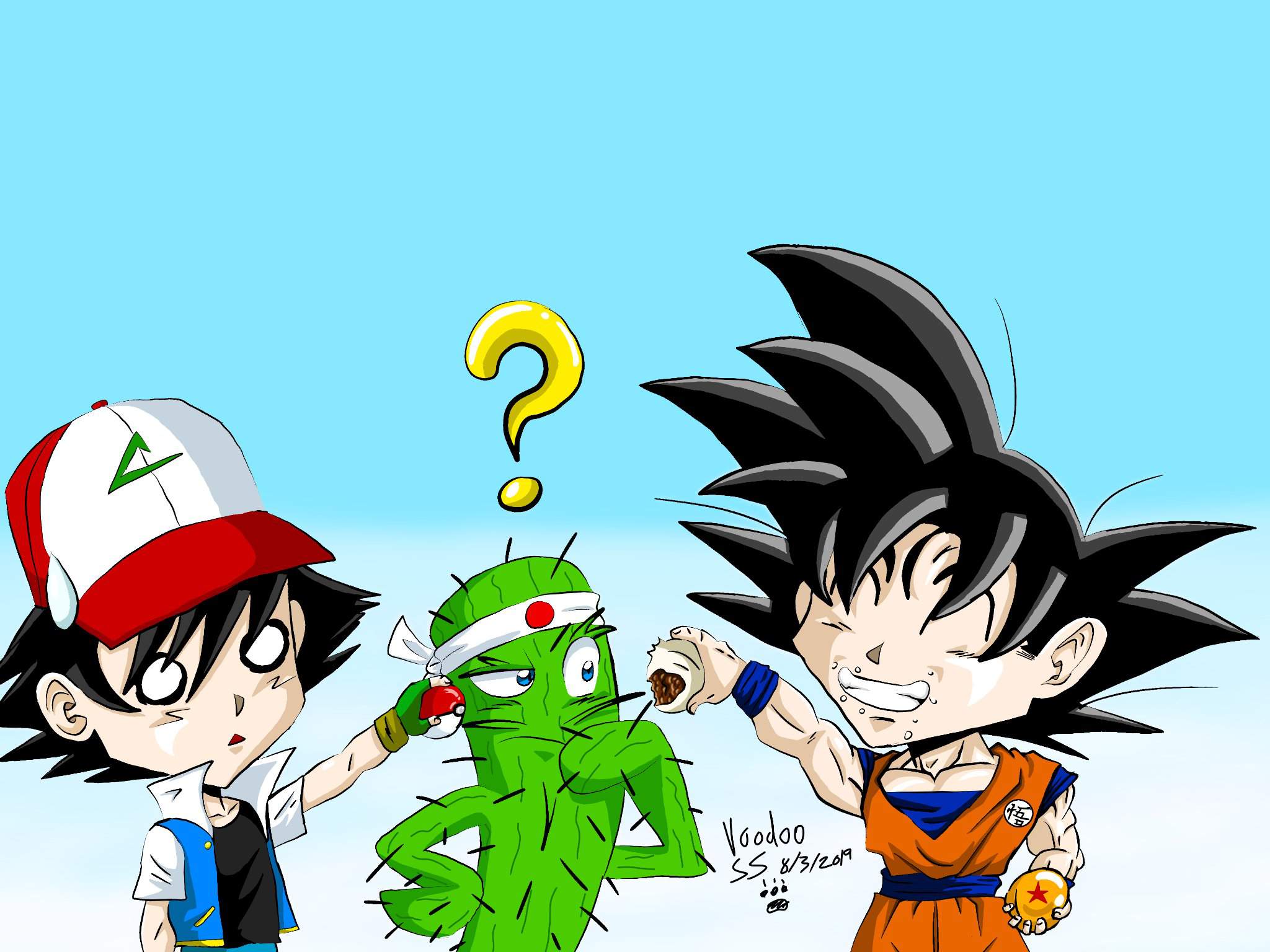 Goku vs Ash Ketchum DragonBallZ Amino.