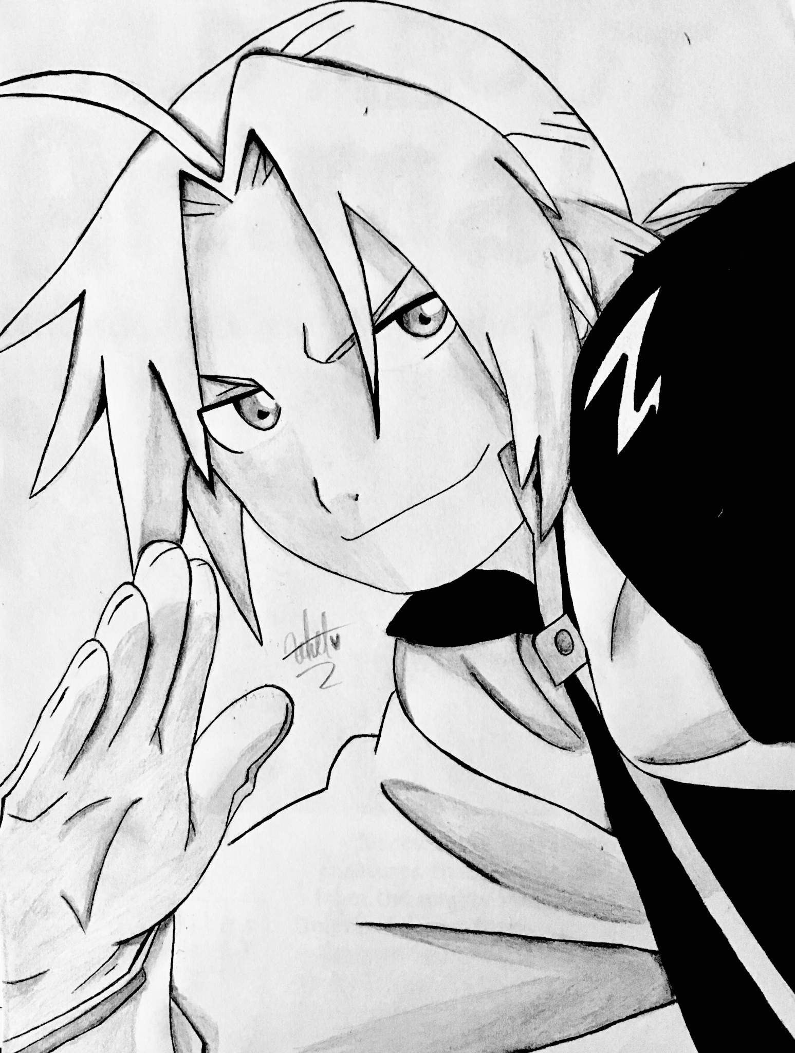 Drawing: Edward Elric (Fullmetal Alchemist) | Anime Amino