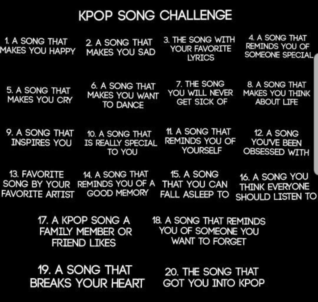 Kpop song challenge💗 Days 2 KPop _ Amino