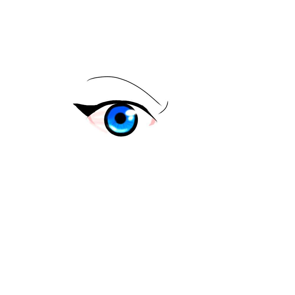 My First Eye Drawing In Ibis Paint X Gacha Life Amino