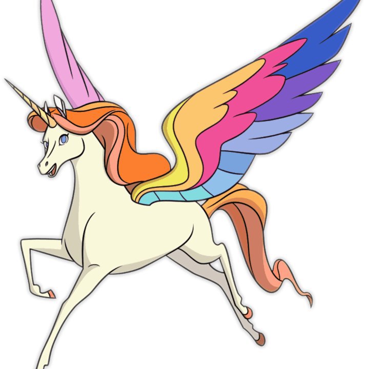 Swift Wind, formerly known as Horsey, is She-Ra/Adora's alicorn. 