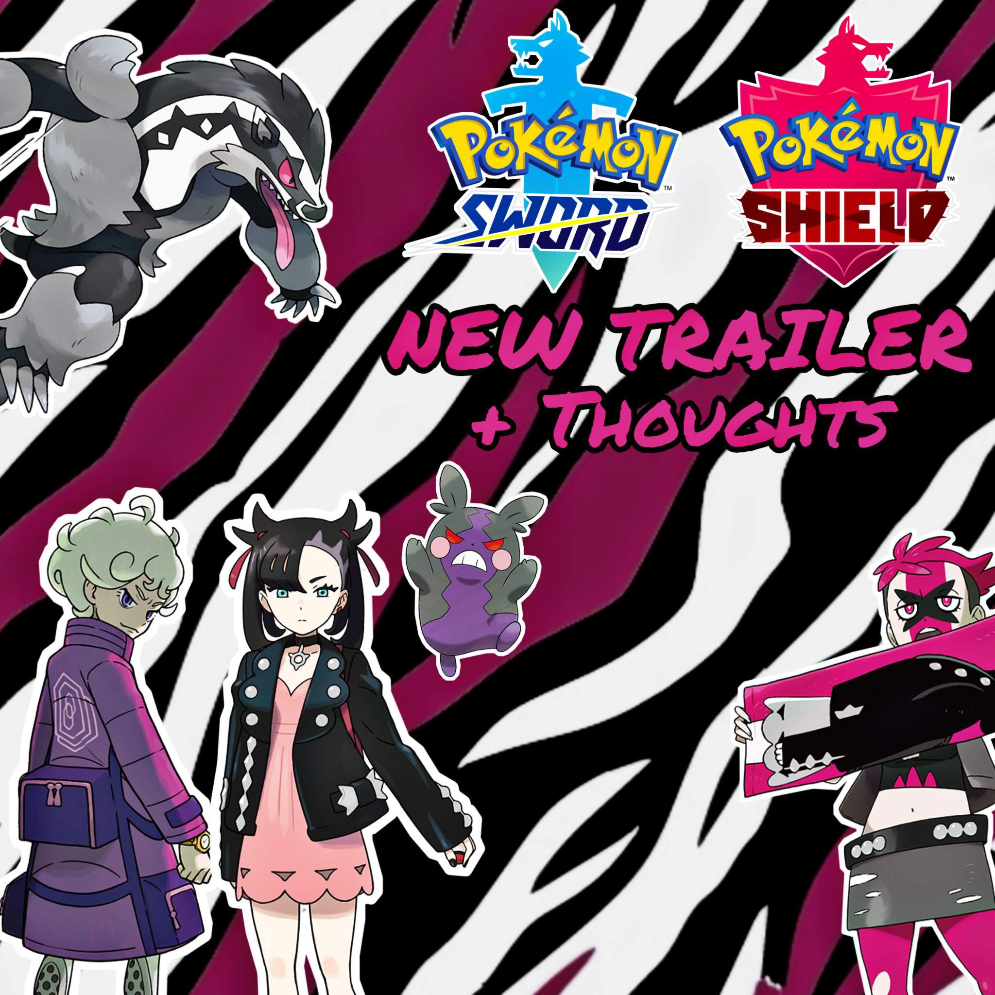 Pokemon Sword And Shield Rivals And Team Yell Trailer