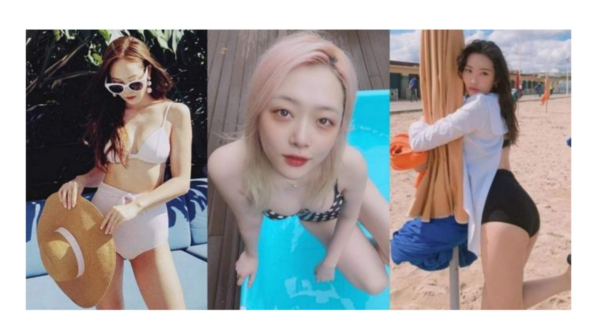 Красивые кореянки устроили фотосессию и продемонстрировали свои прелести
