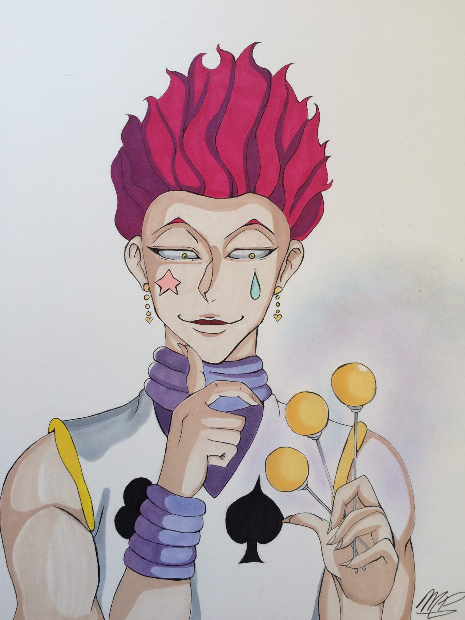 Dessin Hisoka Hunter X Hunter Vf Amino