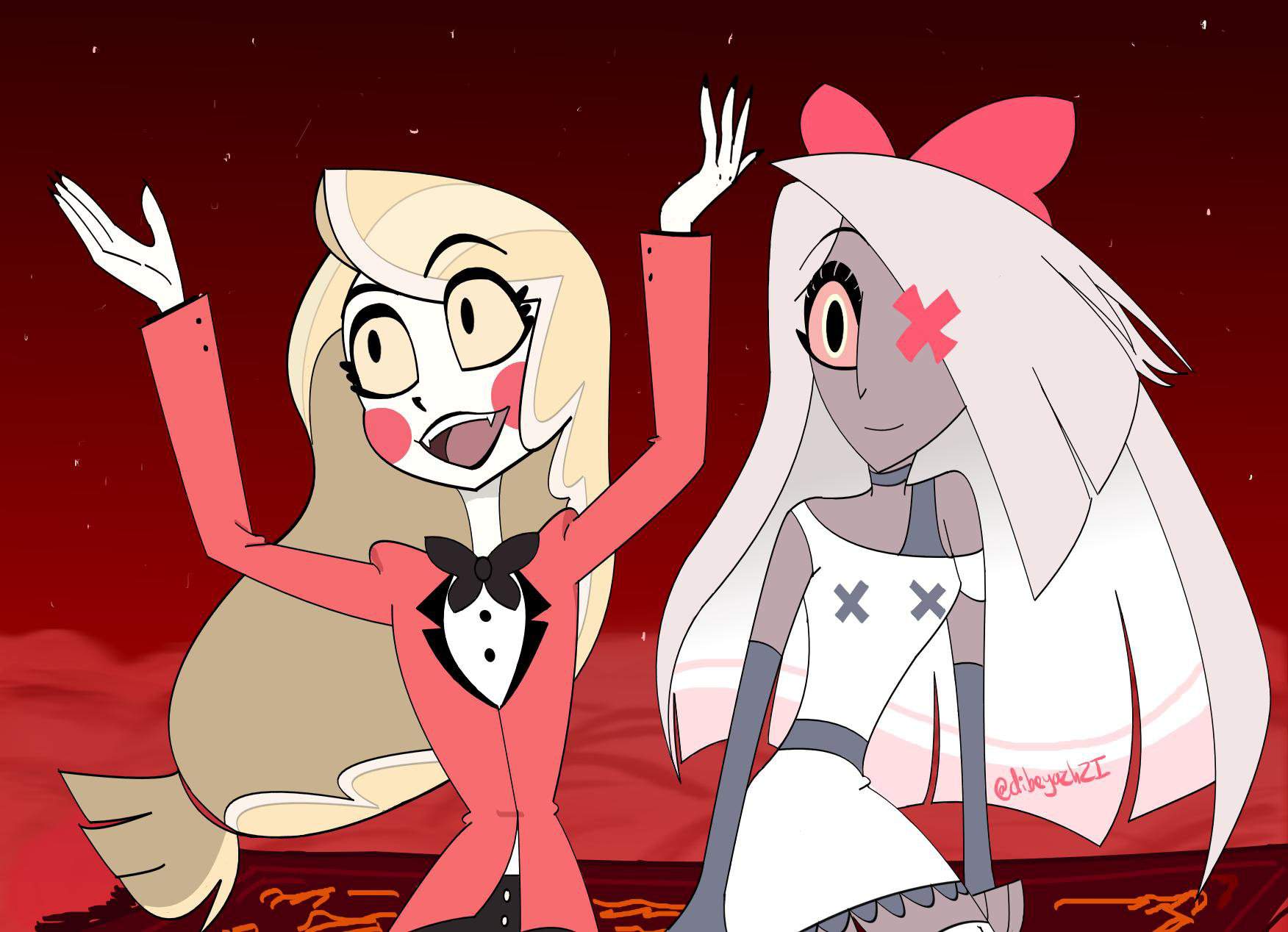 Charlie and Vaggie Hazbin Hotel (official) Amino.