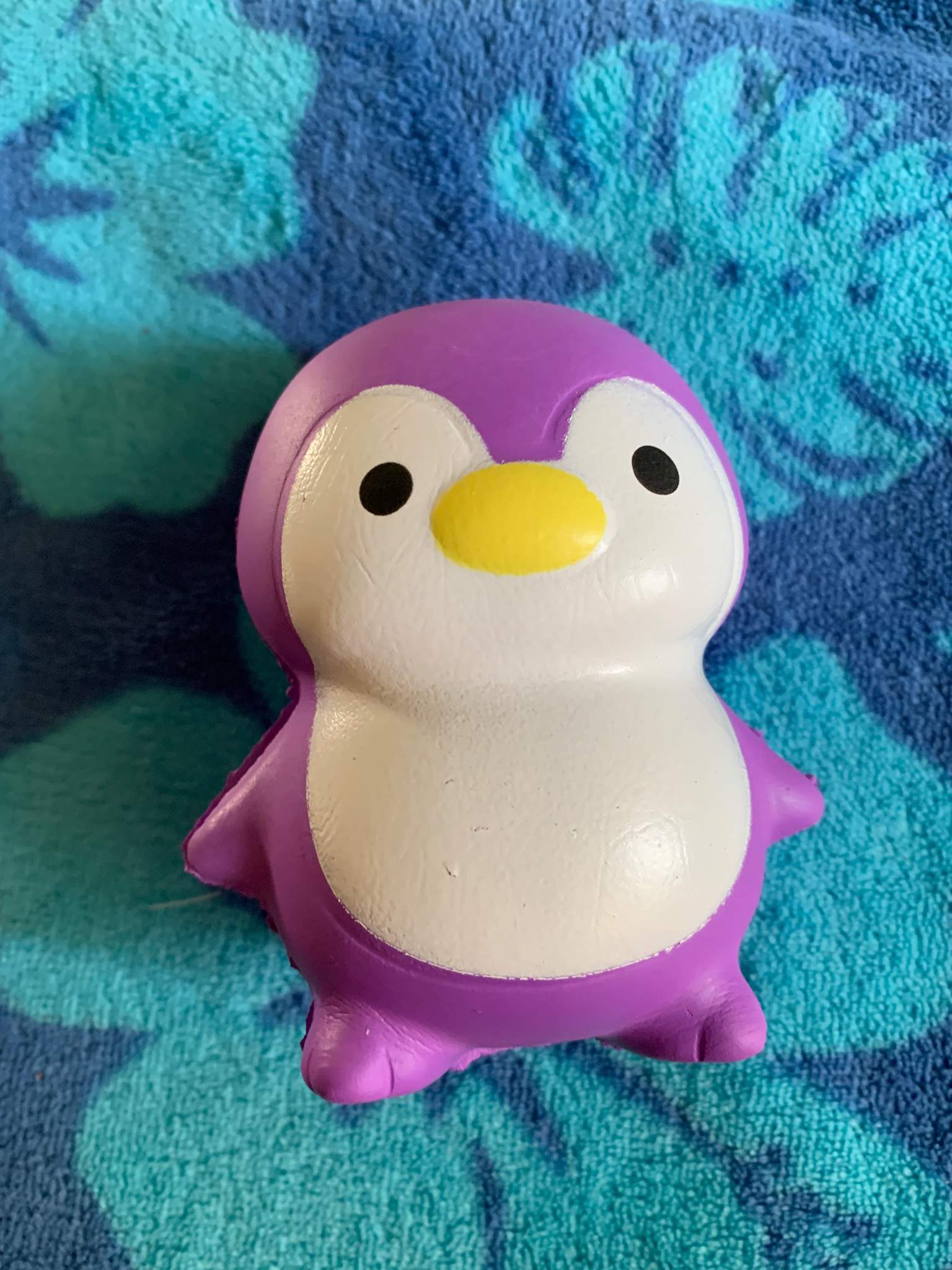 penguin squishy pillow