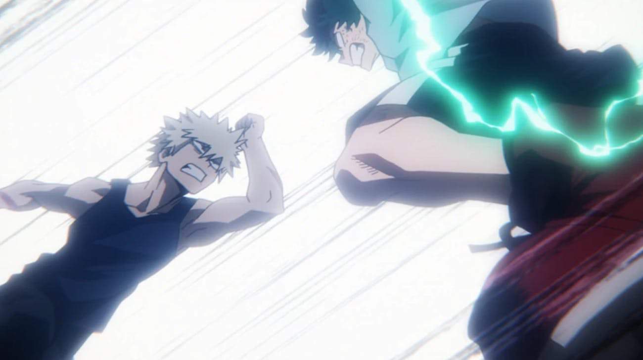 Bakugou Deku Fight