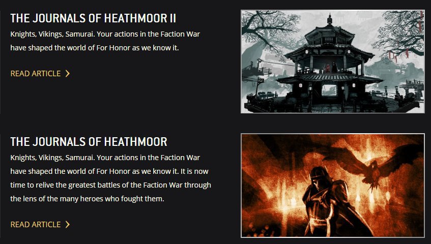 for honor faction war explained