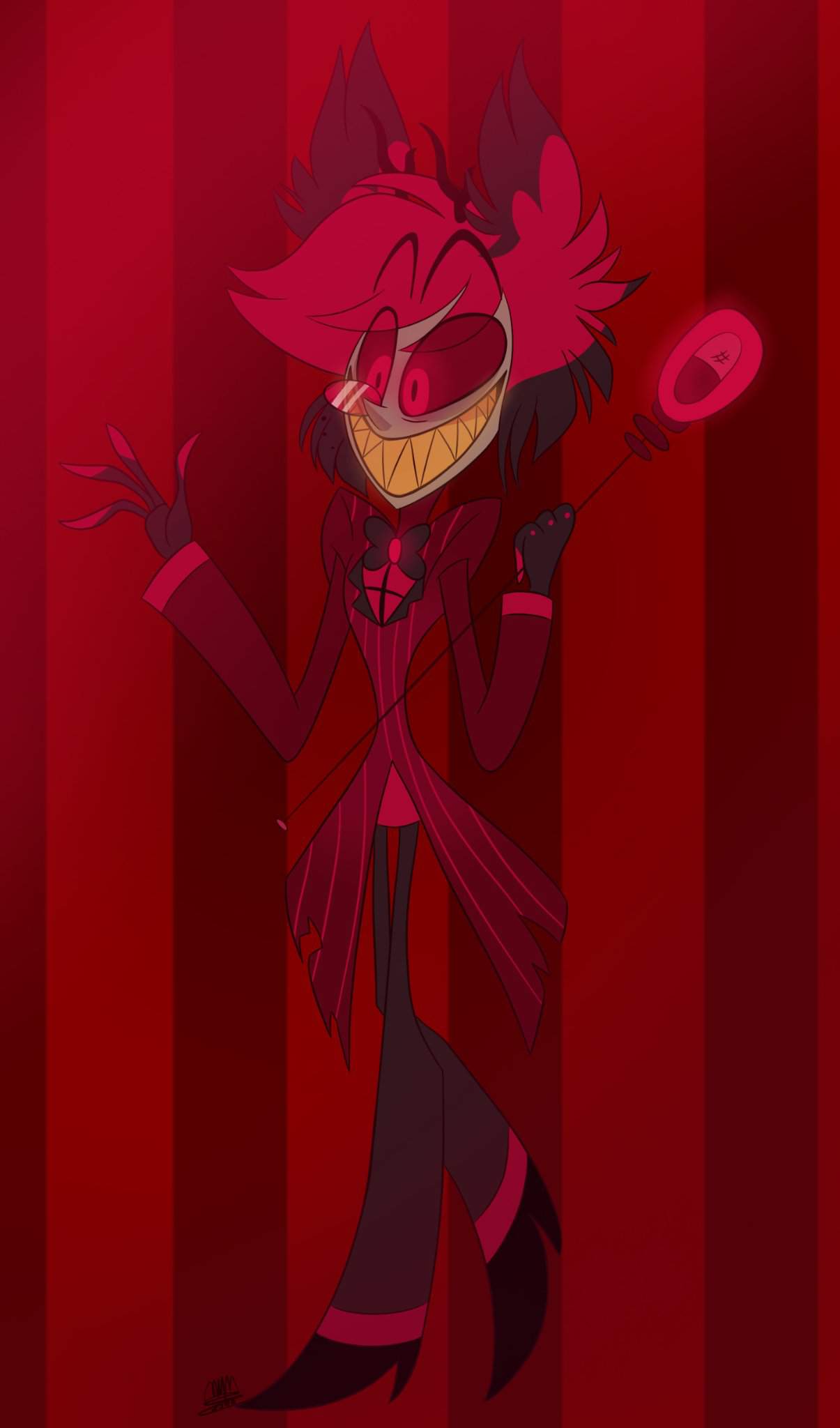 Alastor Fanart 3💓💓 Vivziepop Oficial Amino