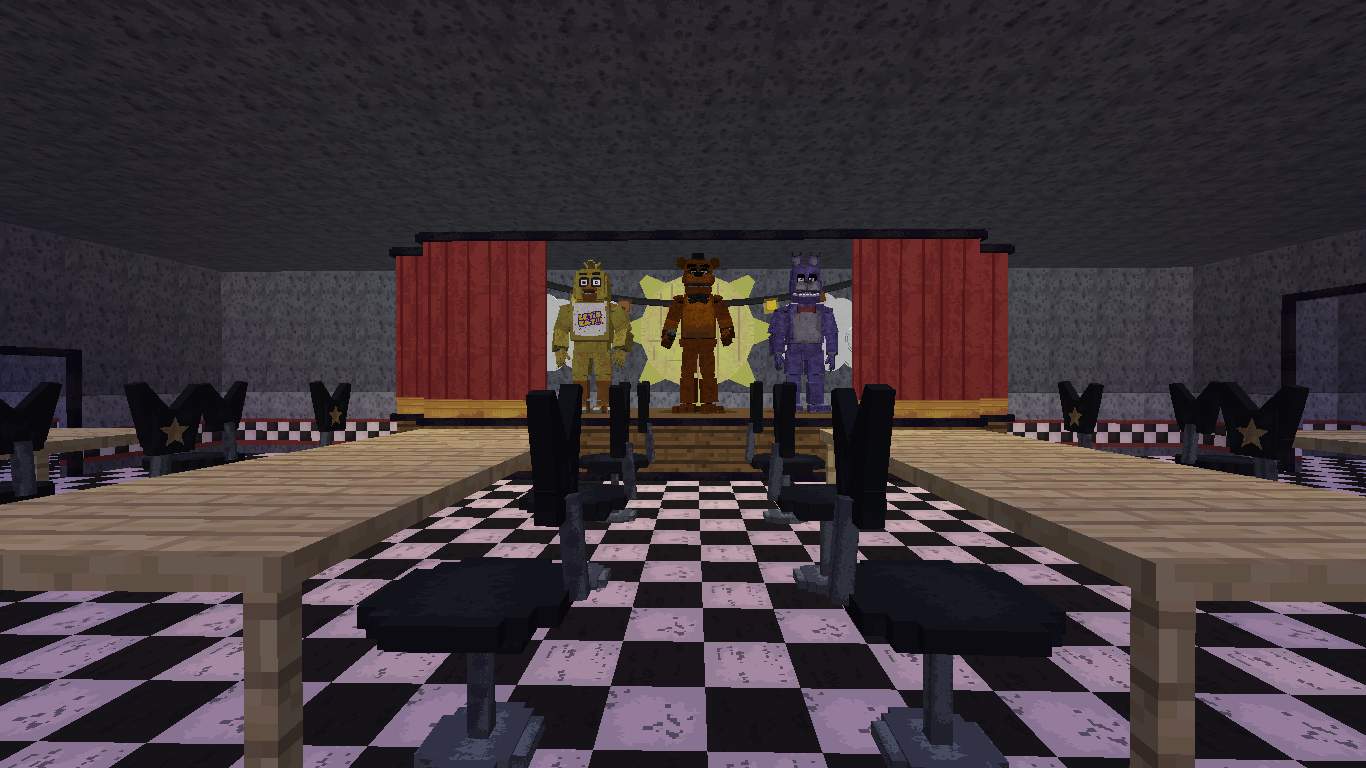 My Minecraft Fnaf map (Modded WIP)  Five Nights At Freddy's Amino