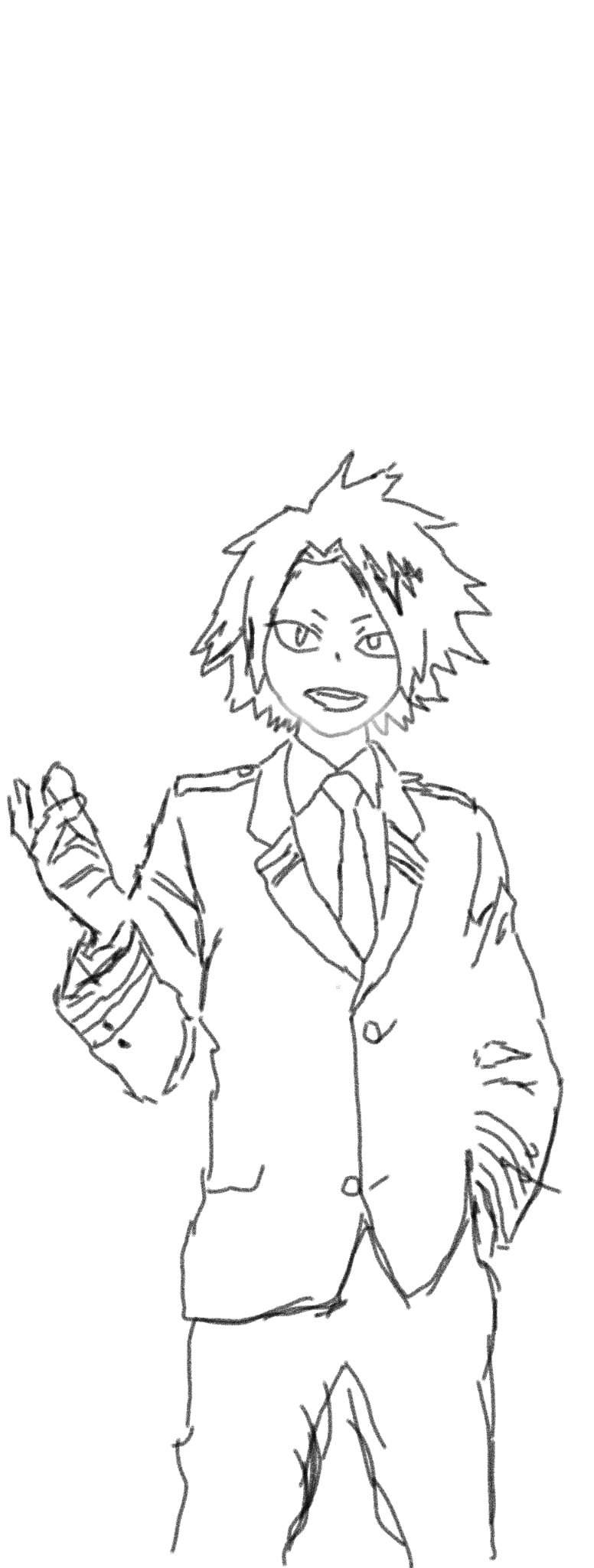 Denki Kaminari Drawing My Hero Academia Amino