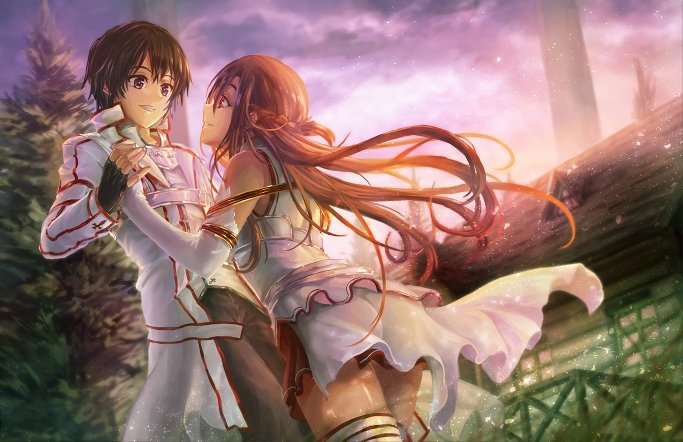 Anime asuna and kirito