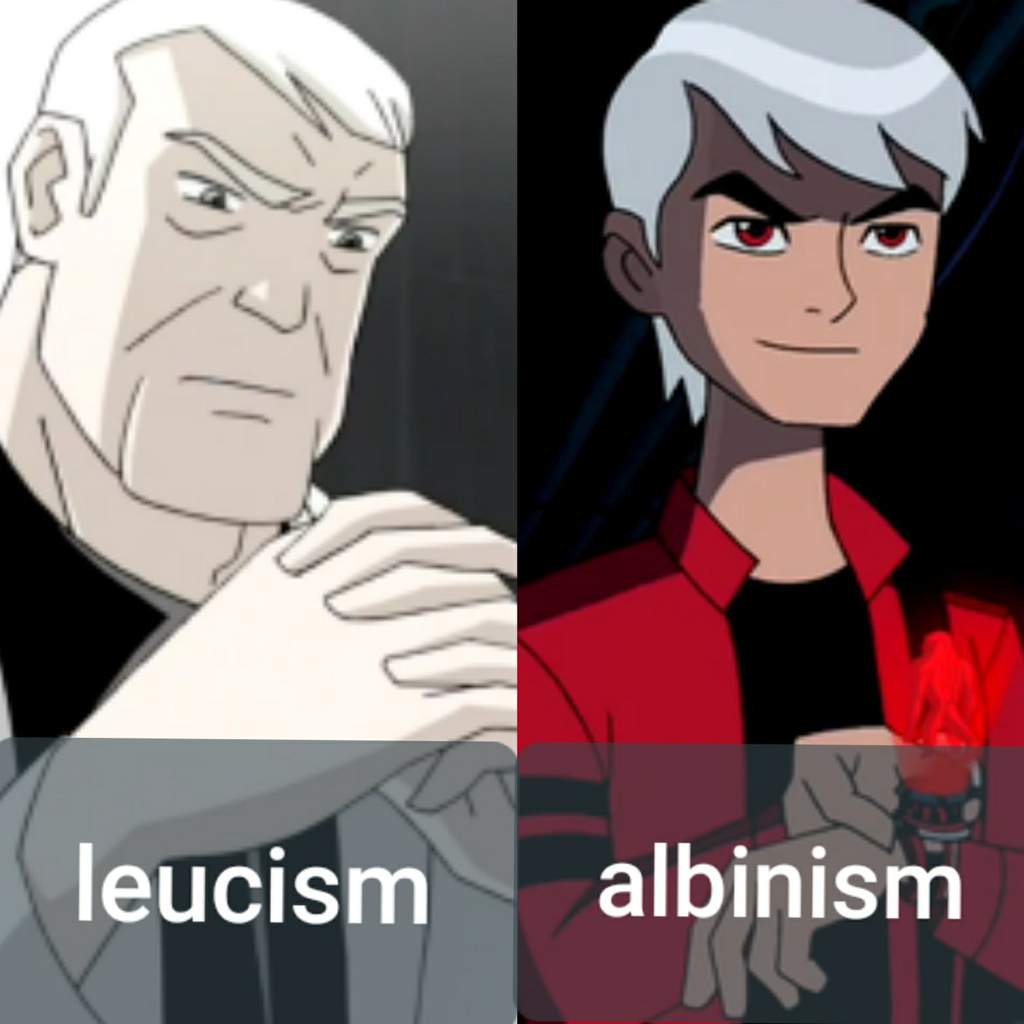 A Parallel I Noticed White Hair Theory Work In Progress Ben 10