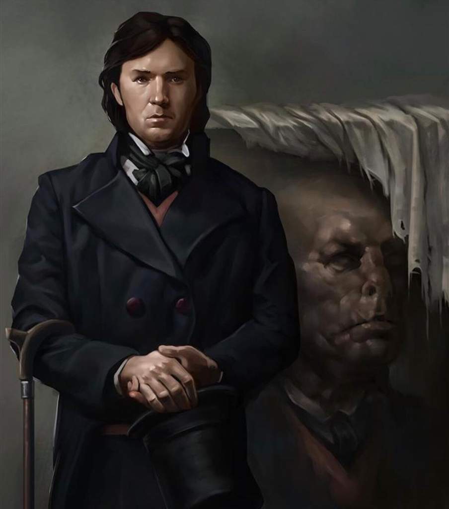 Oscar Wilde portrait of Dorian Gray