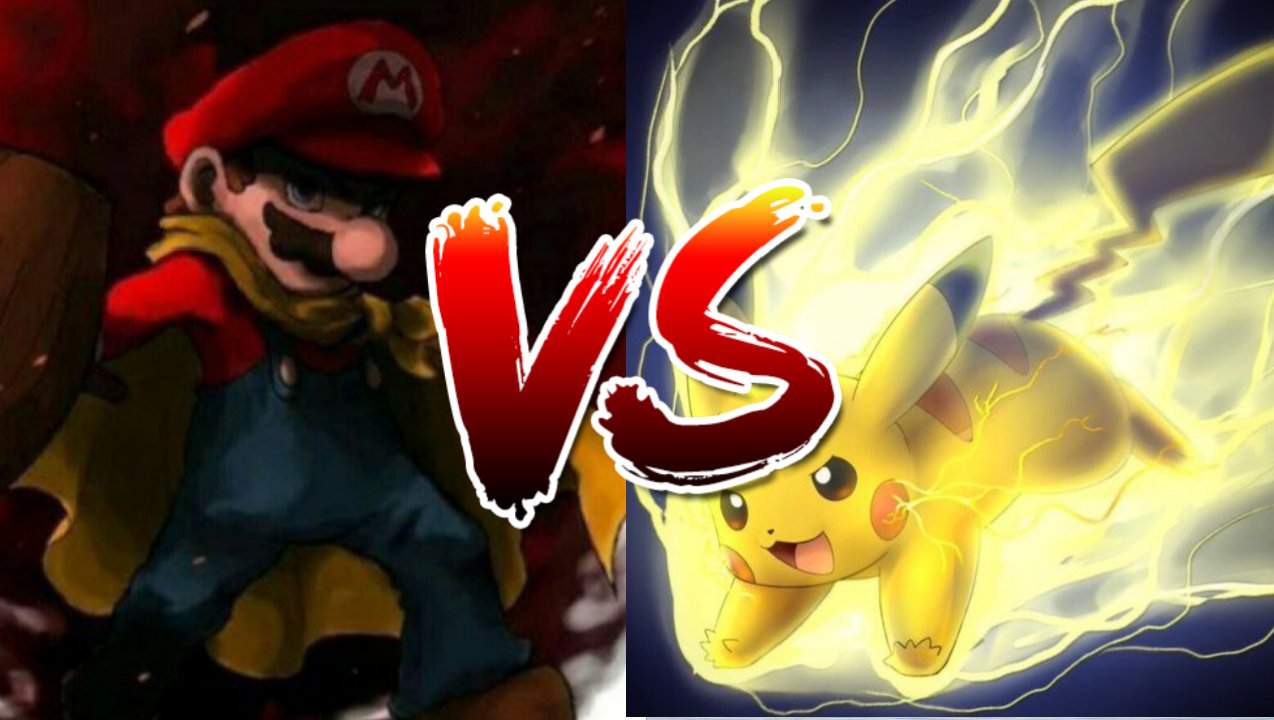 Versus Match Unlimit Mario Vs Pikachu Nintendo Vs Pokemon Battle Arena Amino Amino