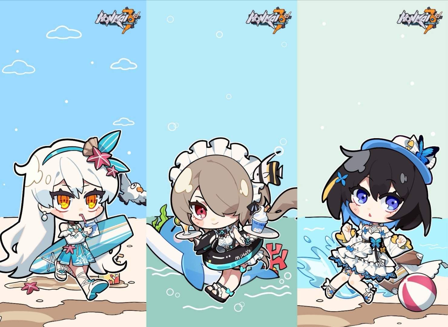 Love These Chibi Wallpapers!! 😍 | Honkai Impact 3 Amino Amino