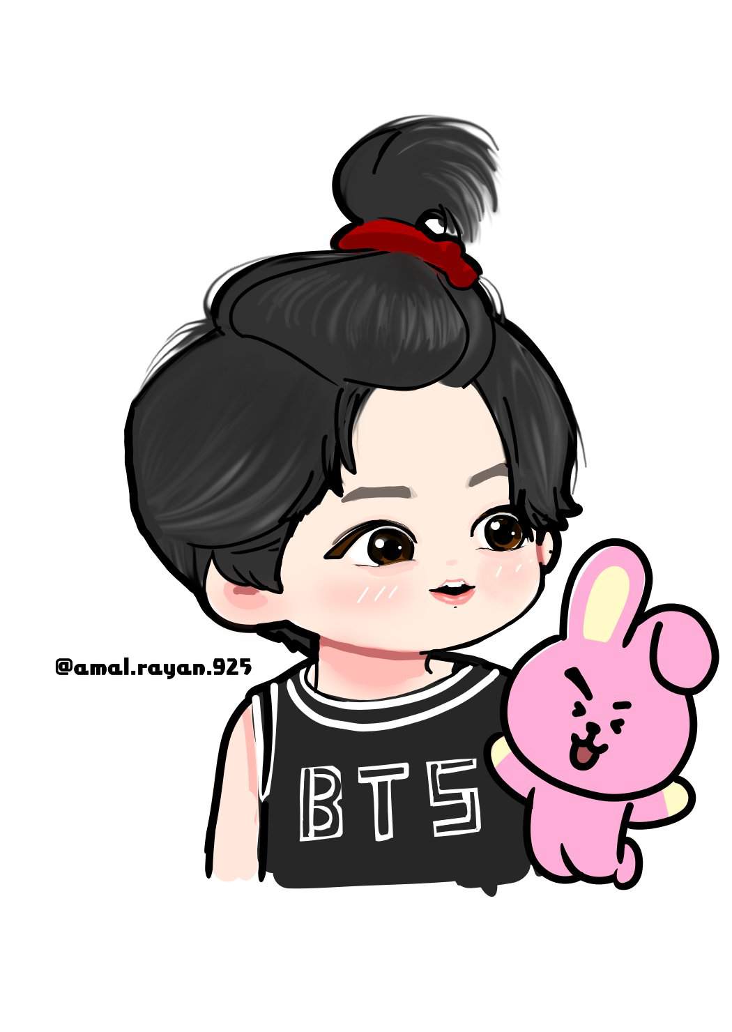 Kookie Chibi Fanart BTS ARMY S Amino