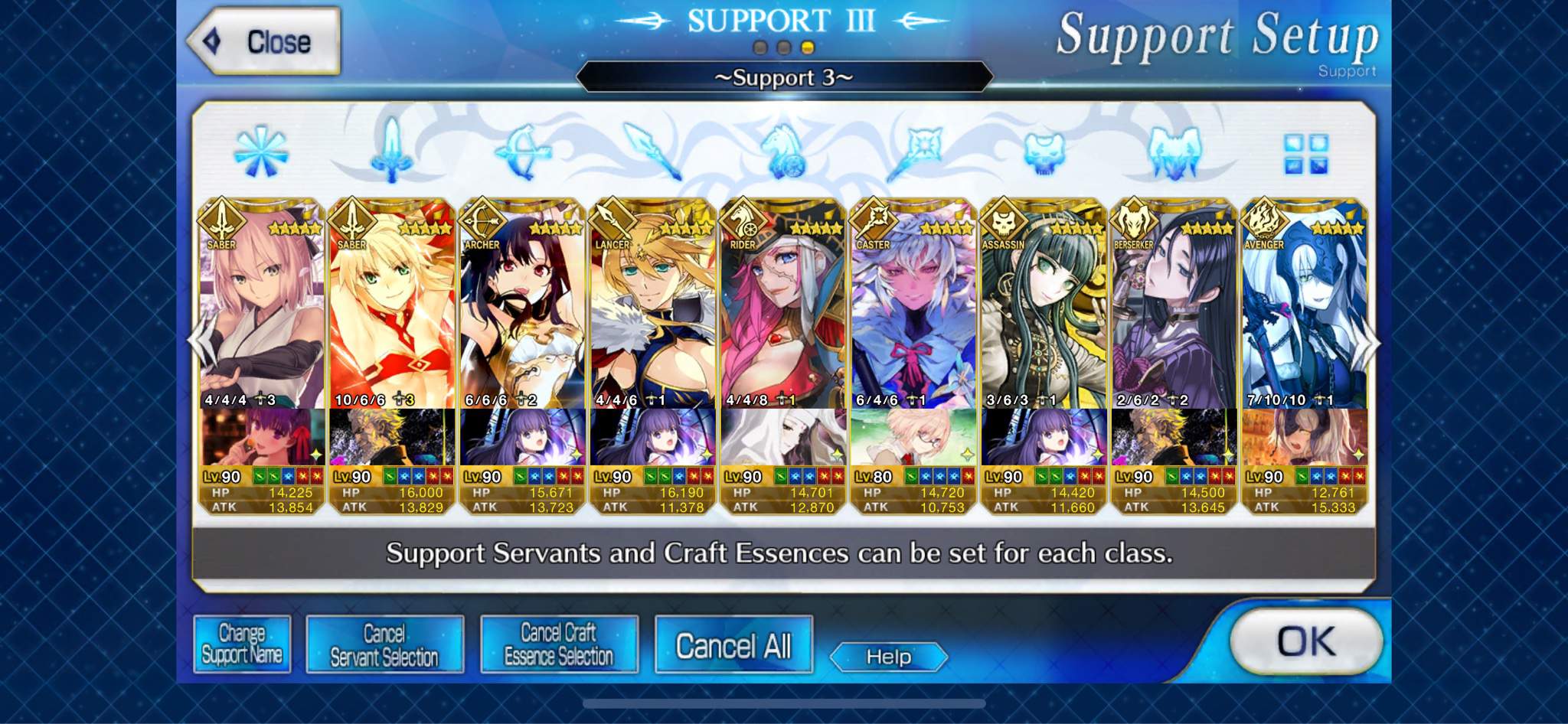 NA Support List Wiki Fate Grand Order Amino