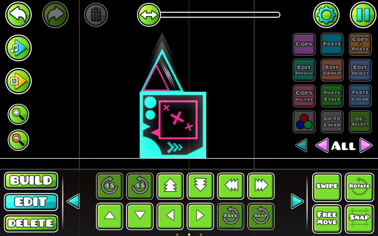 Карта в geometry dash