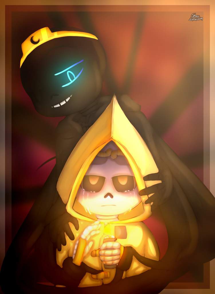 dream & nightmare- dreamtale/ little nightmares crossover