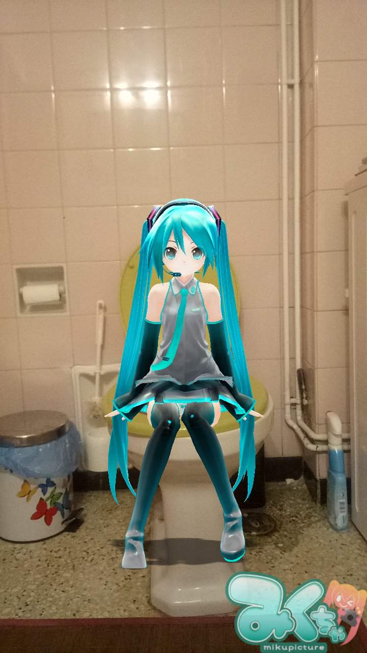 You Have Been Visited By Toilet Miku Vocaloid Amino