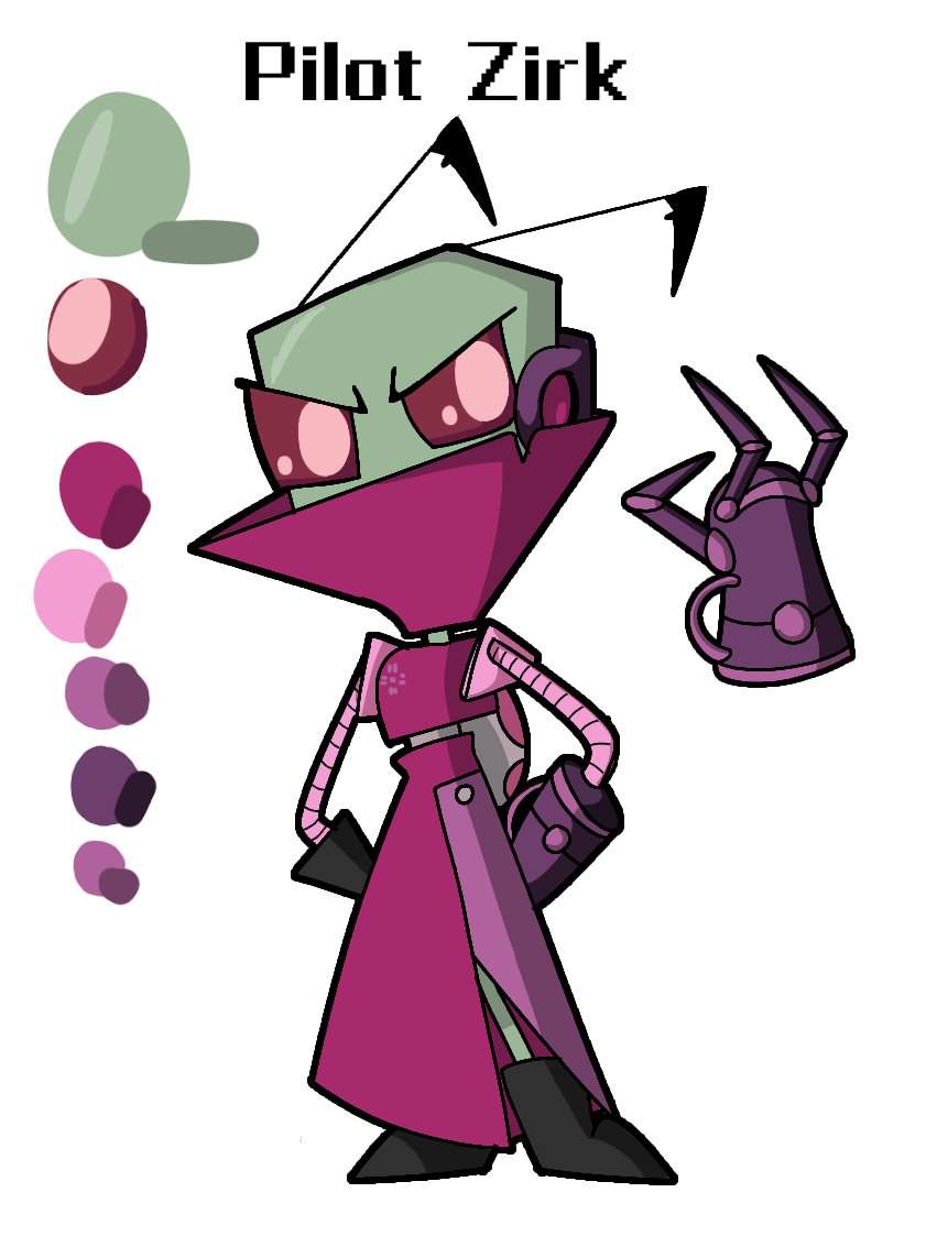 Pilot Zirk Wiki Invader Zim Amino