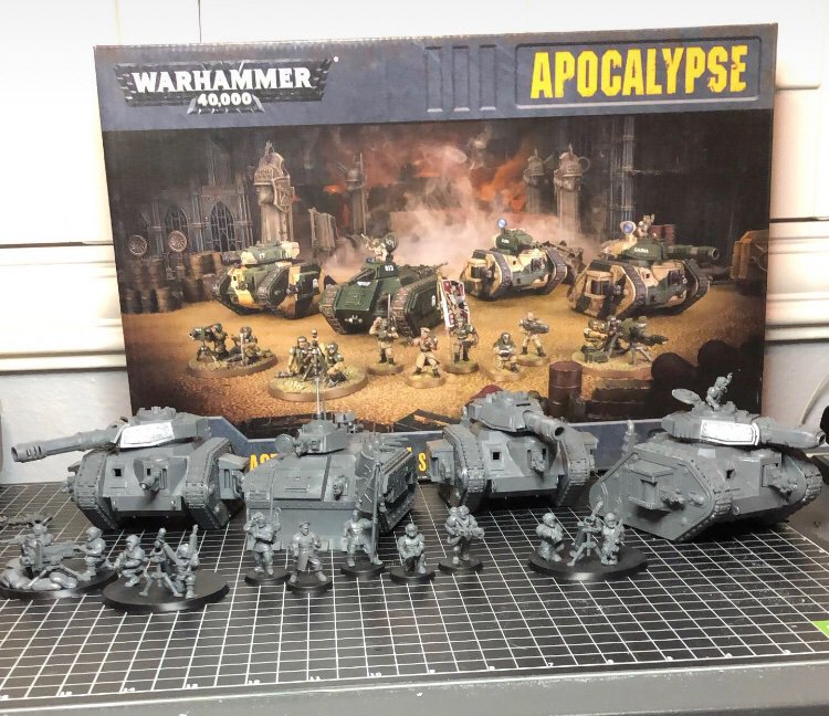 Finished building the apocalypse box! Warhammer 40K Amino