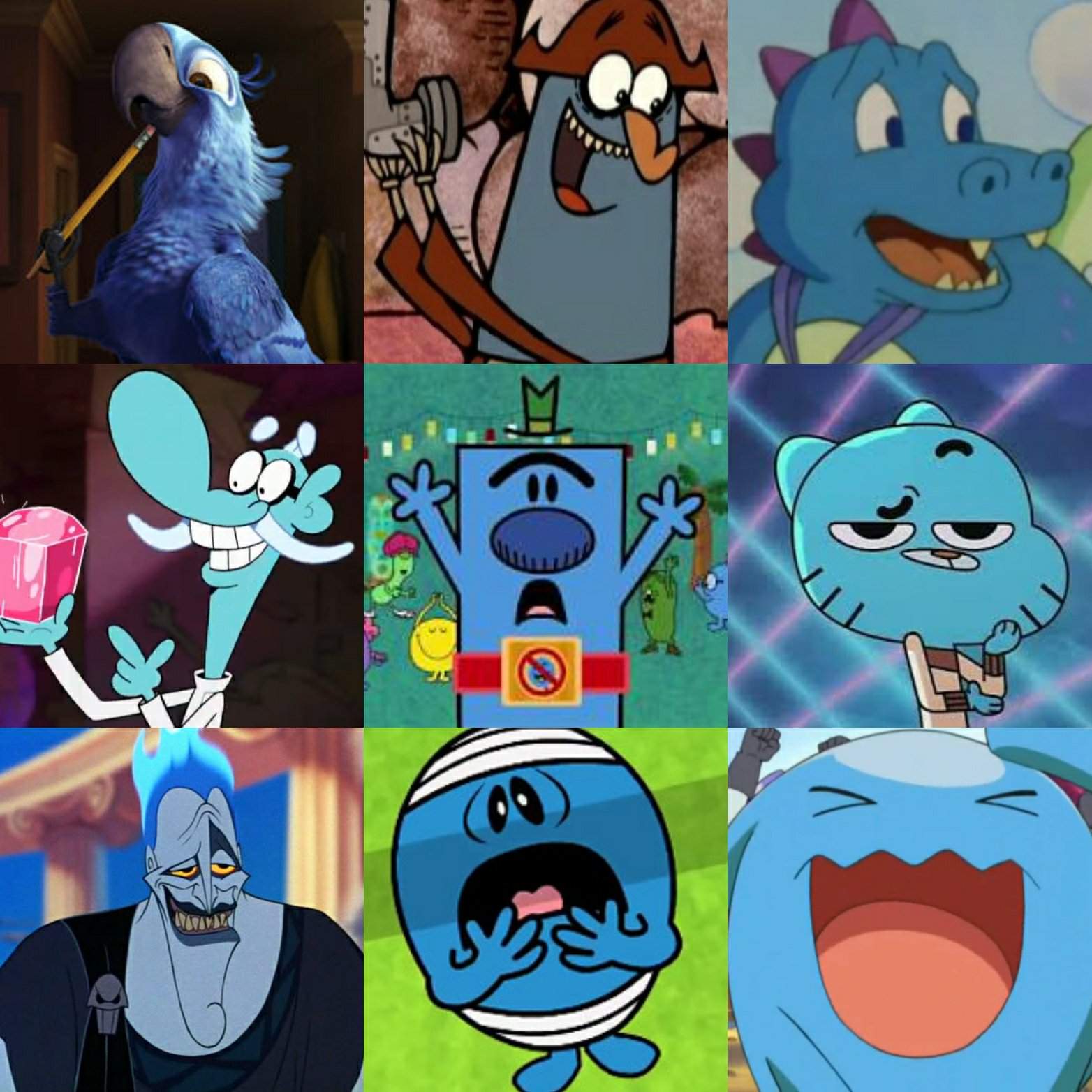 My Personal Favourite Blue-Skinned Cartoon Characters. | Cartoon Amino