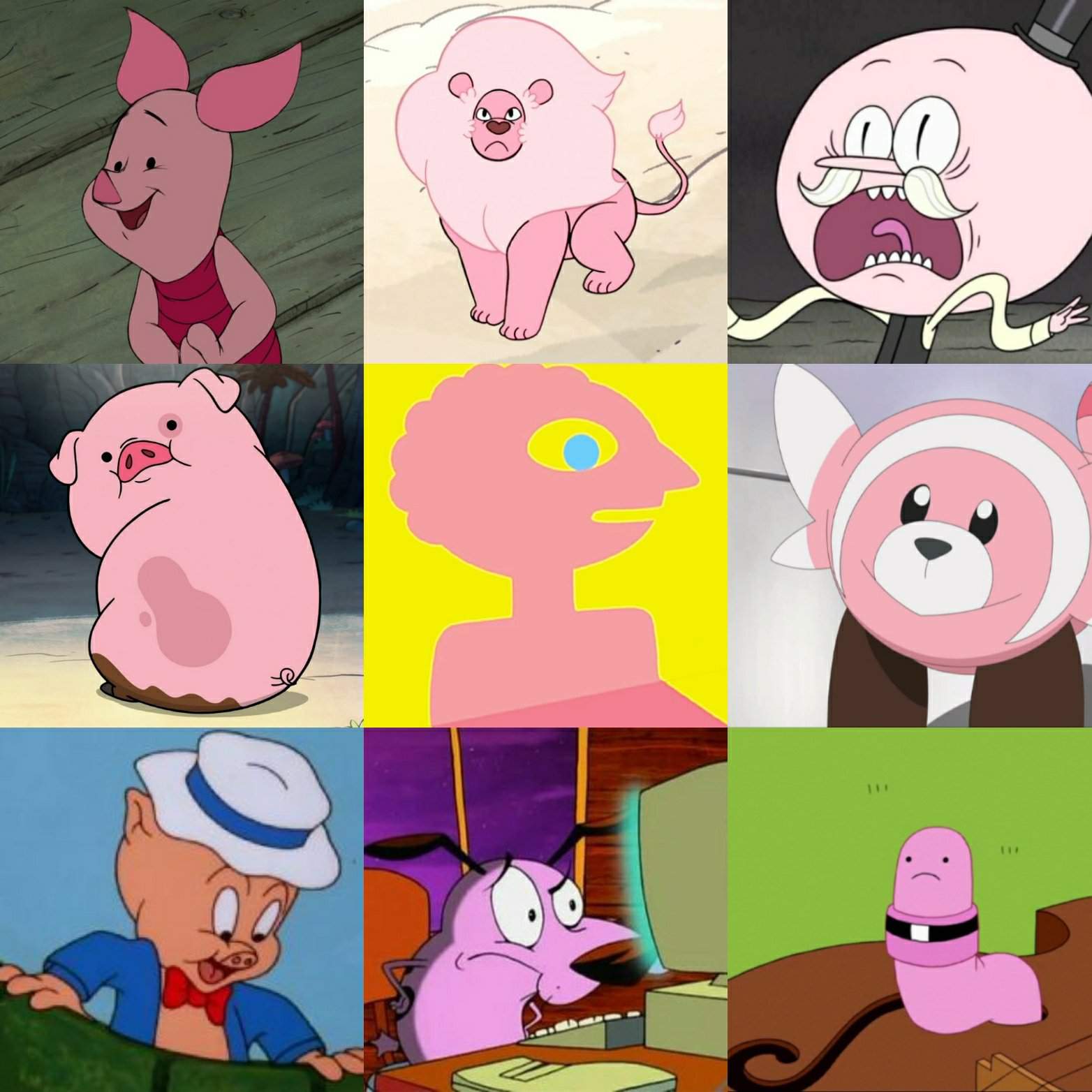 My Personal Favourite Pink-Skinned Cartoon Characters. | Cartoon Amino