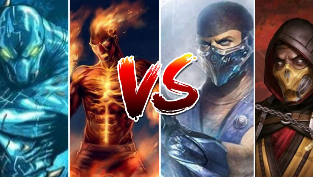 Versus Match Unlimit Scorpion Sub Zero Vs Glacius