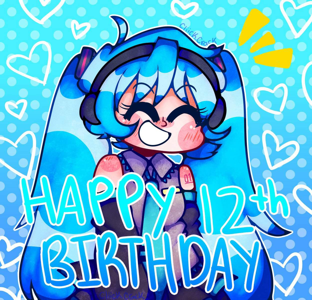 miku happy birthday figure