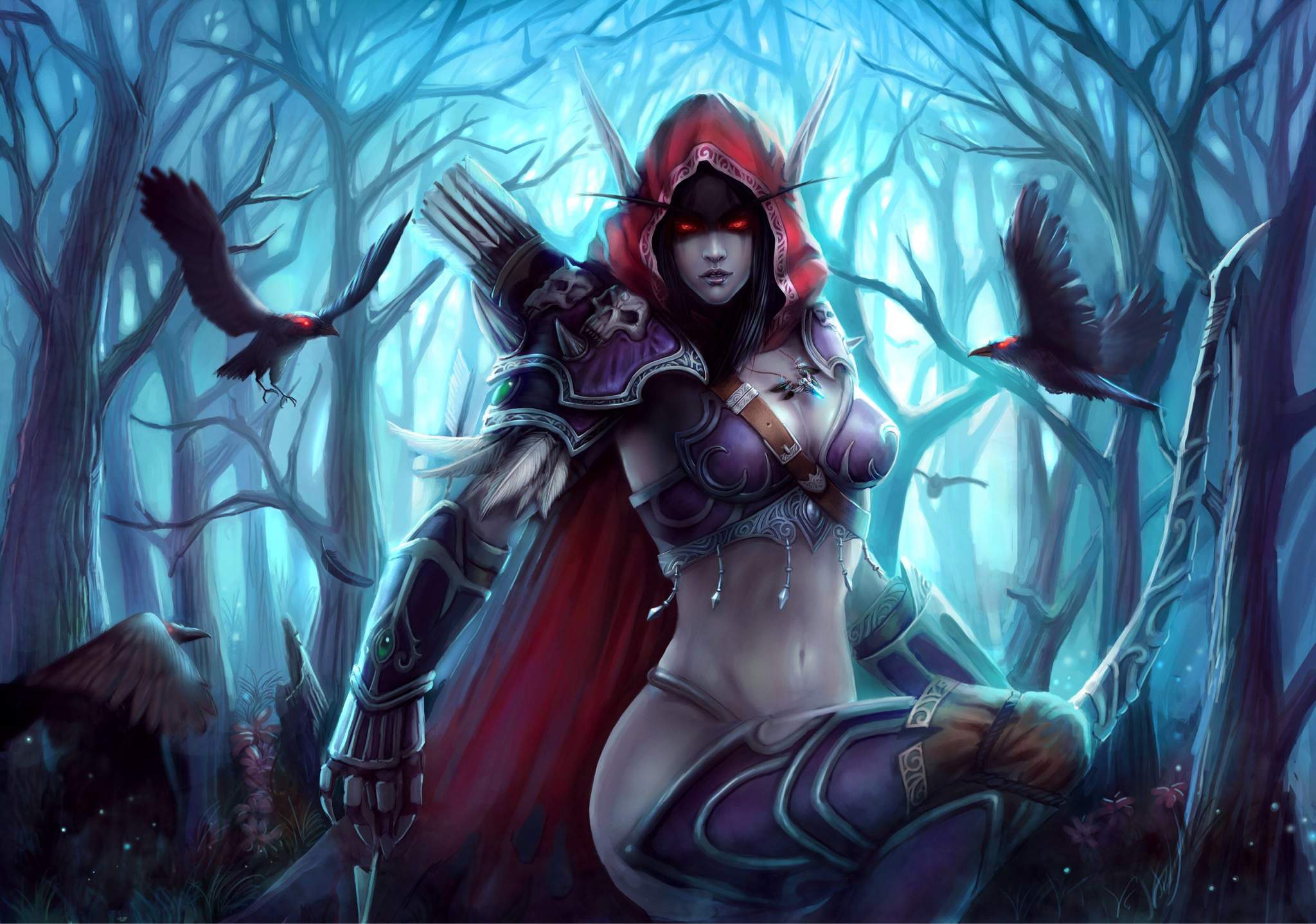 Сильвана Ветрокрылая World Of Warcraft °(RUS) Amino.