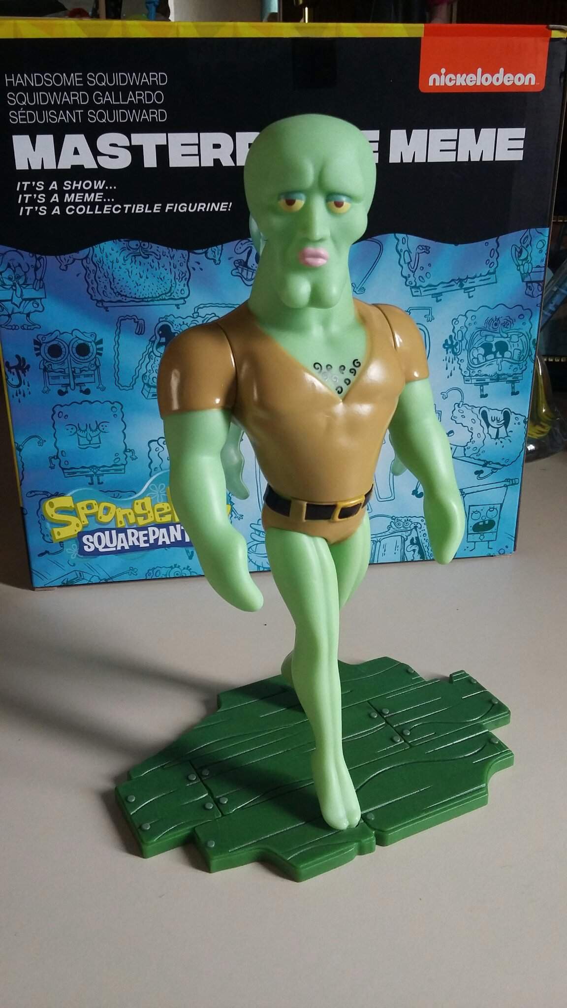 Handsome Squidward Figurine Spongebob Squarepants Amino