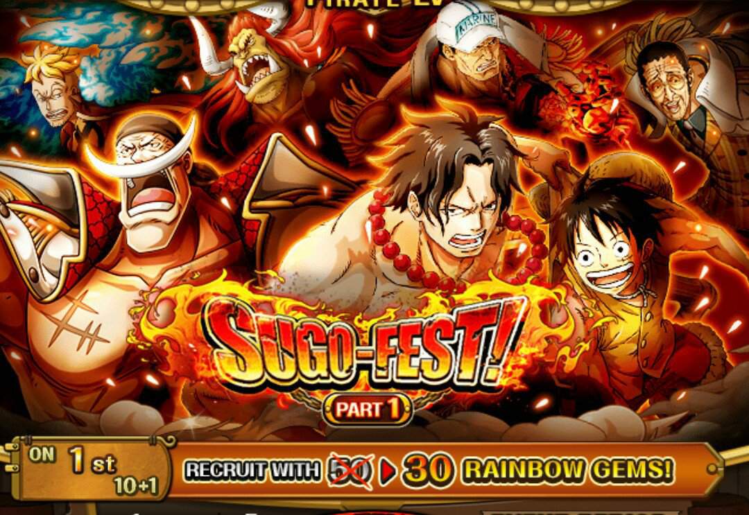 Glb New Sugofest With Wb And Rr Ace And Vivi One Piece Treasure Cruise Amino