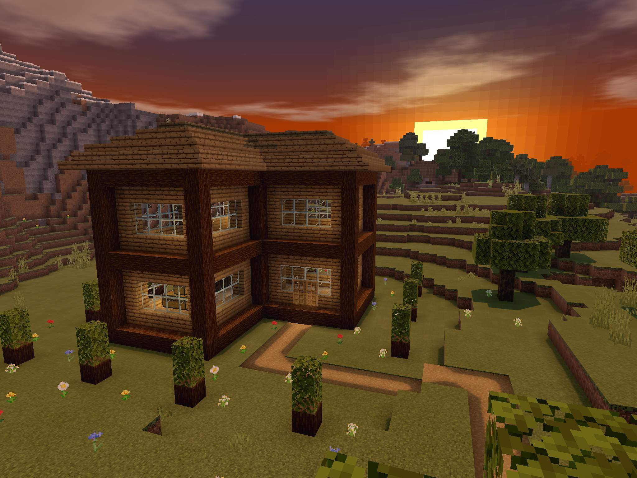 🏡 My basic survival house 🏡 | Minecraft Amino