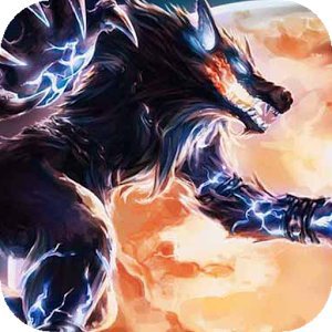 lightning werewolf