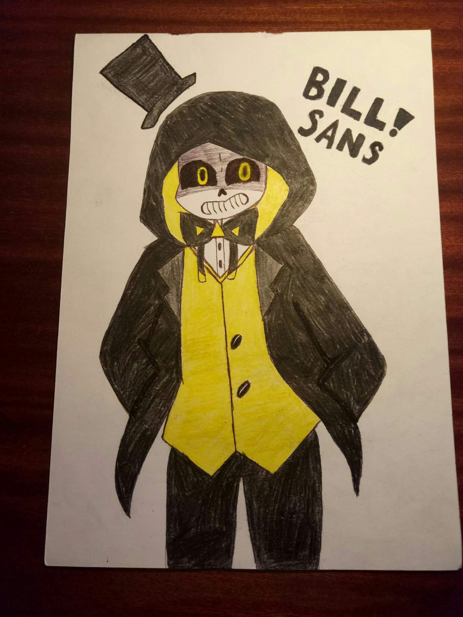 Нарисовать Билл Санса