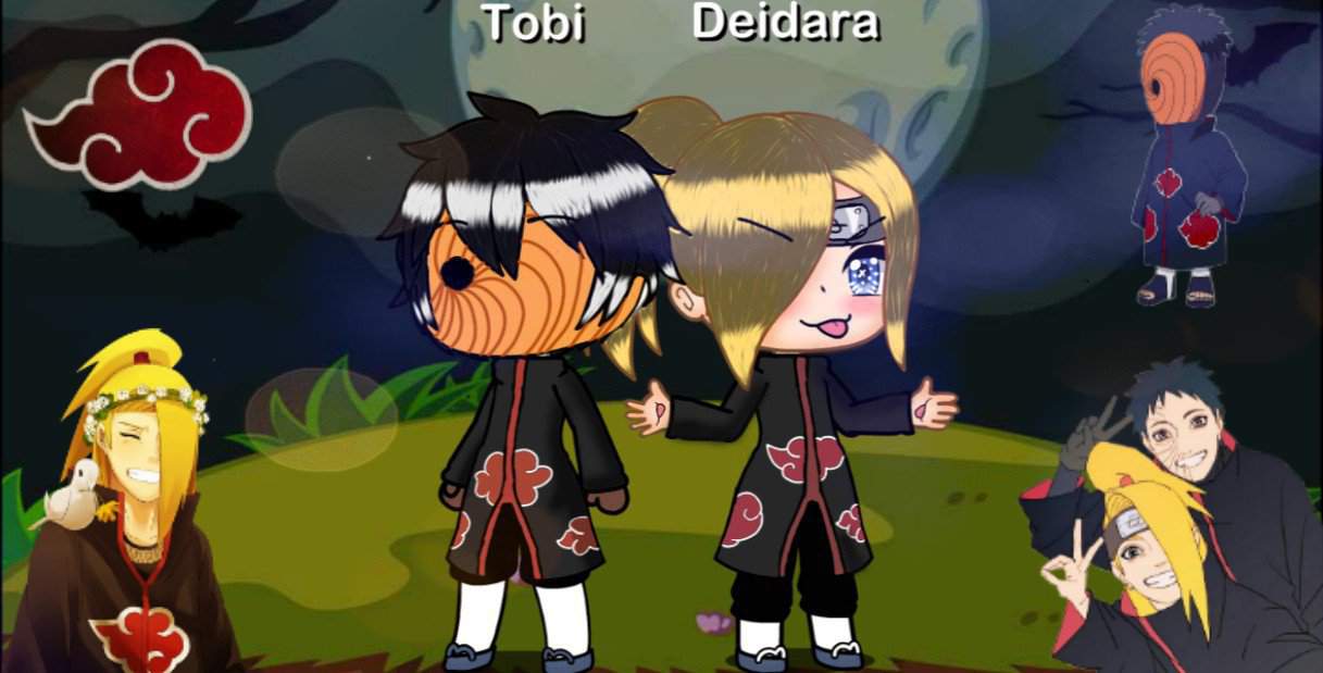 Edit Do Deidara E Do Tobi Gacha Life Naruto Hiper World Amino