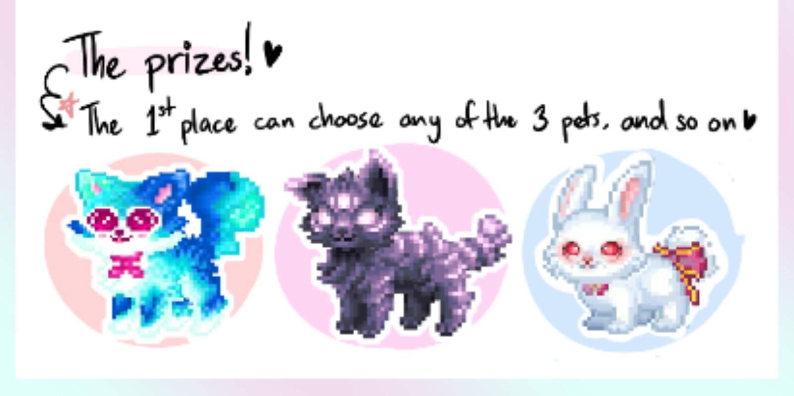 Winners Pixel Petz Offical Amino