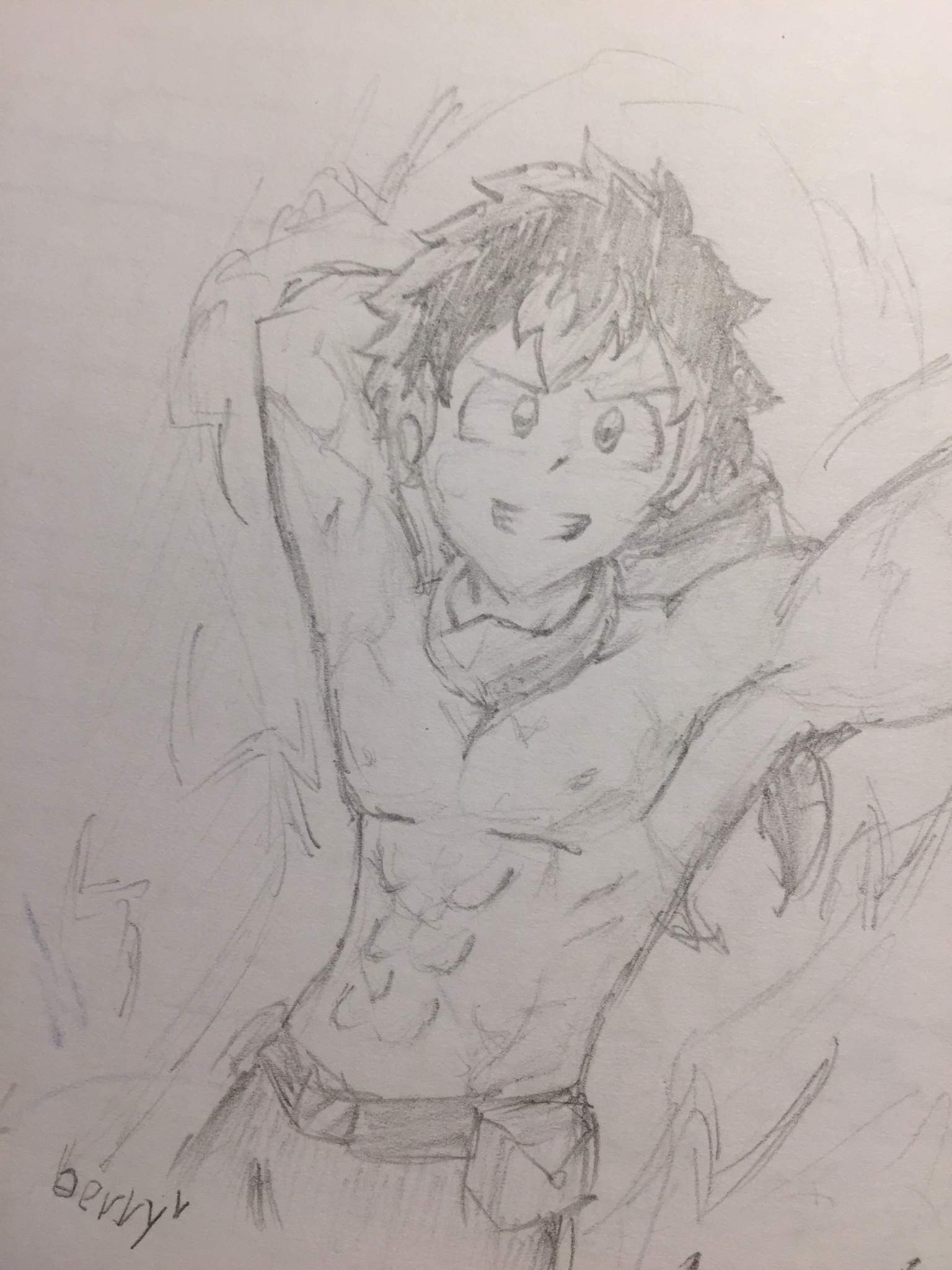 Another Shirtless Deku | My Hero Academia Amino