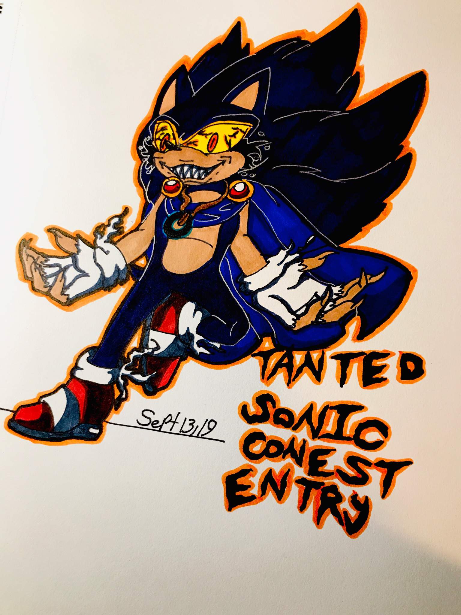 Tainted Sonic Context Colored Sonic The Hedgehog Amino