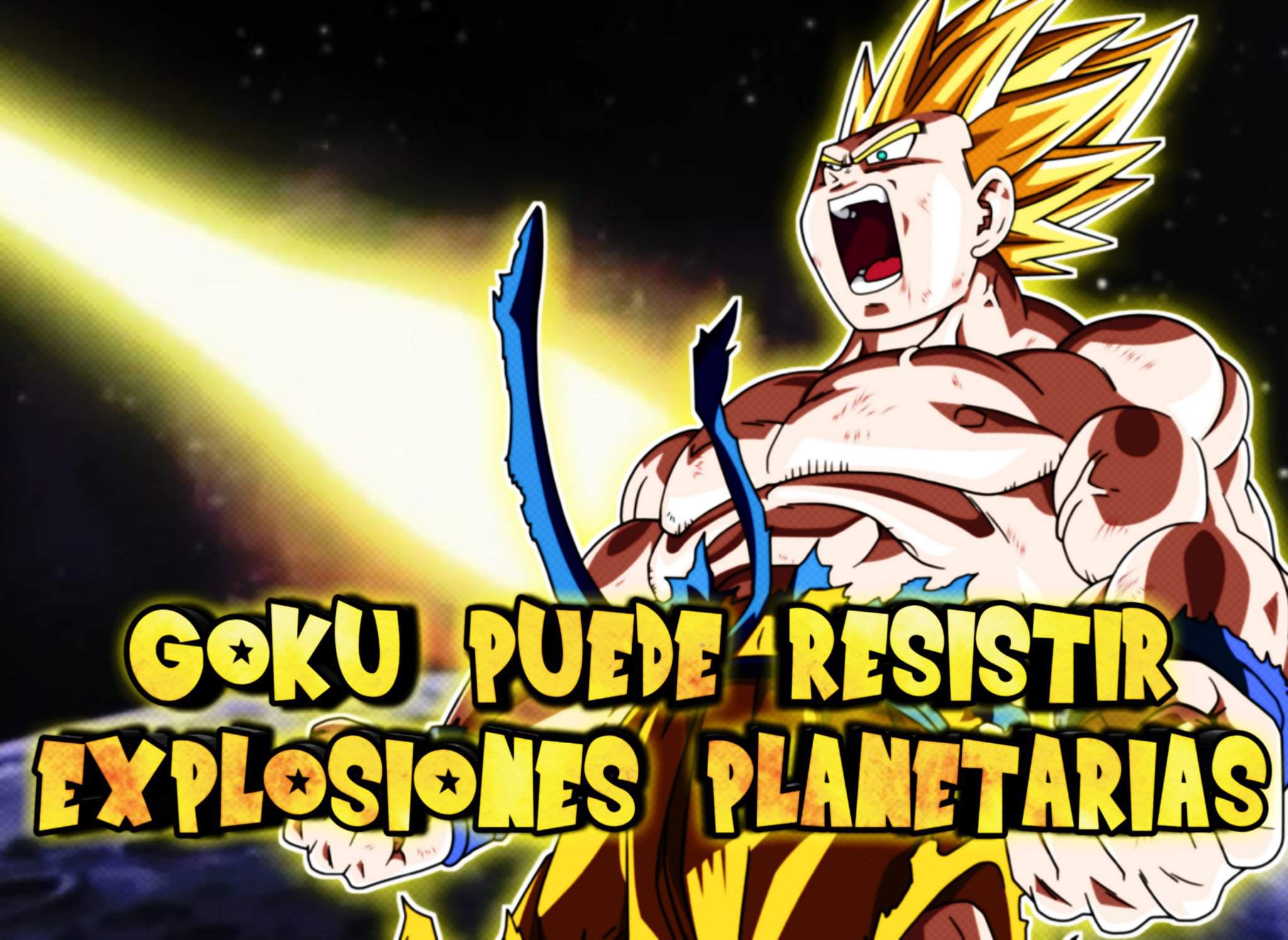 ????Goku puede resistir explosiones planetarias???? | DRAGON BALL ESPAÑOL Amino