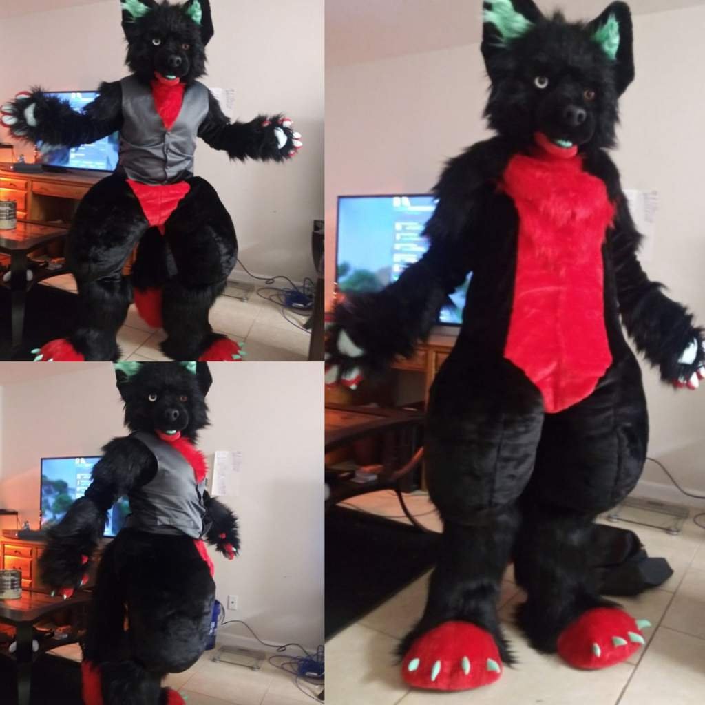 Finished Commission...! Fursuit Maker Amino Amino